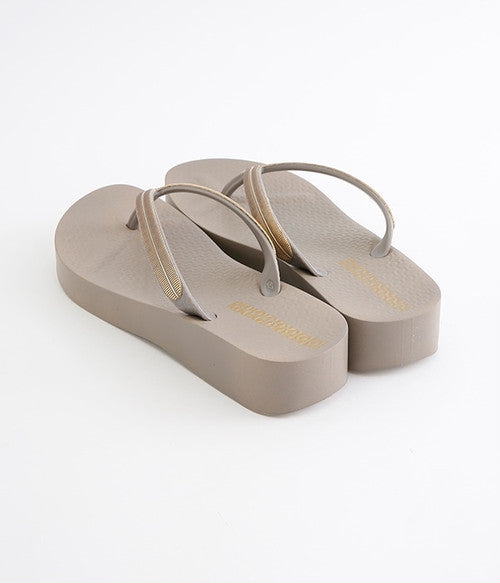 Ipanema イパネマ ビーチサンダル MESH V PLAT GOLD/GRAY SIZE:6