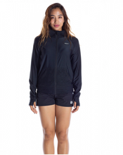 画像をギャラリービューアに読み込む, ROXY ロキシー ラッシュガード LOTUS FLOWER RASH BLK M