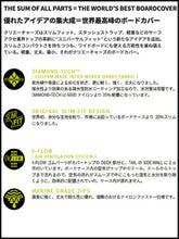 画像をギャラリービューアに読み込む, CREATURES クリエイチャーズ BLACK/BLUE DAY USE SHORTBOARD ハードケースカバー 1BOARD