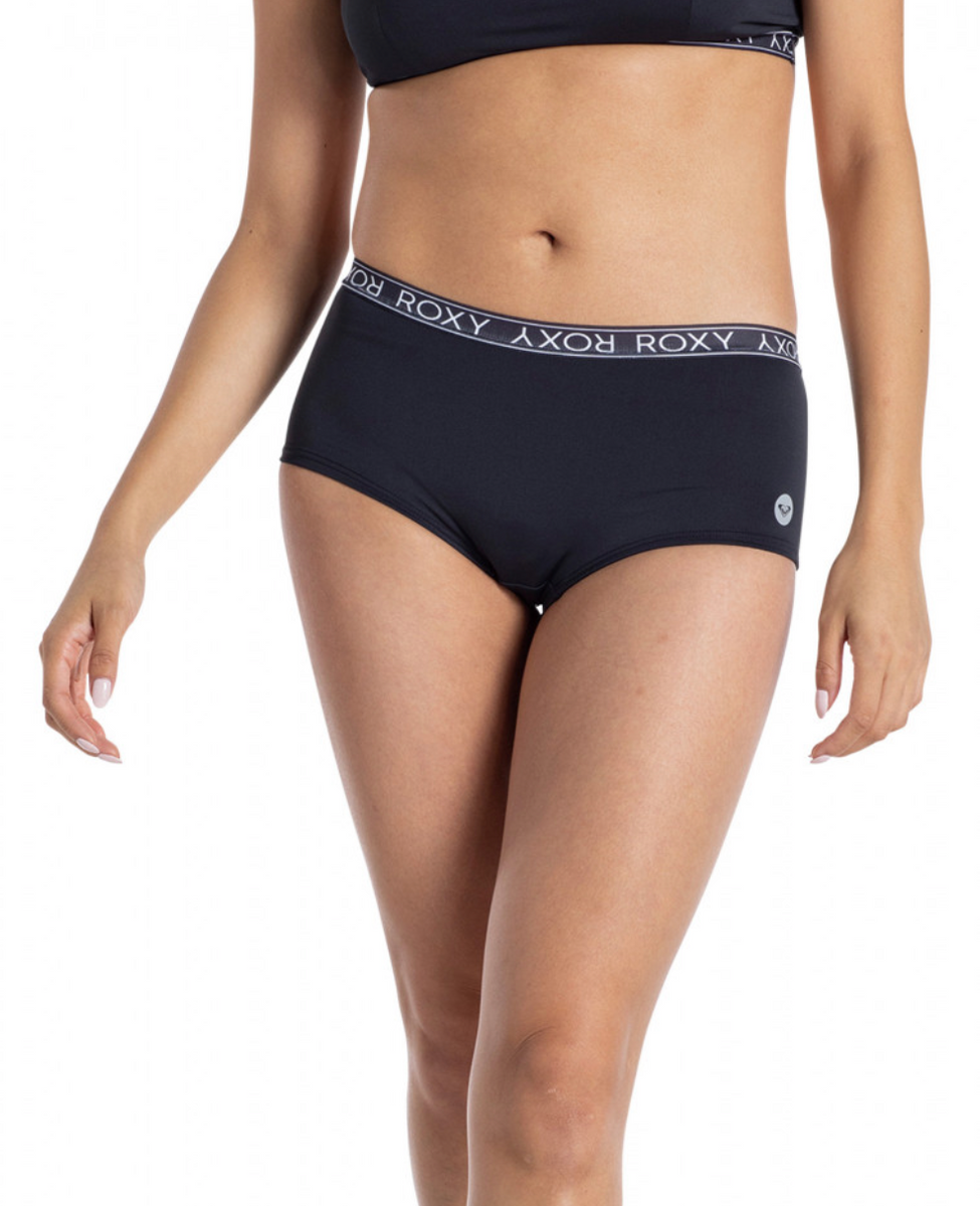 ROXY ブラック ショートジョン ROXY スニーカー MONARCH GROVE SHORT /ロキシー撥水＆防水厚底