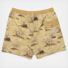 画像をギャラリービューアに読み込む, RHYTHM リズム 水着 HONOLULU BEACH SHORT SUNSET YELLOW 30