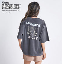 画像をギャラリービューアに読み込む, ROXY ロキシー Tシャツ PEANUTS TEE Mサイズ