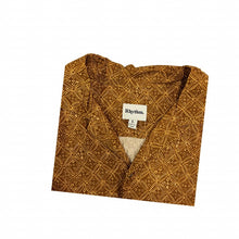 画像をギャラリービューアに読み込む, RHYTHM リズム シャツ BATIK SS SHIRT VINTAGE BROWN M