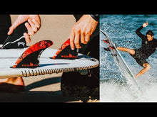 ギャラリービューアFCS2 フィン MB Matt Biolos PC CARBON BLUE TRI FIN Mに読み込んでビデオを見る