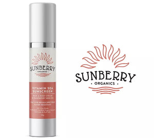 SUNBERRY ORGANICS お肌が綺麗になる 日焼け止め Vitamin Sea Sunscreen