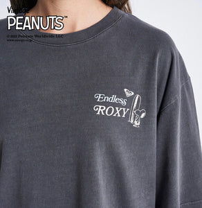 ROXY ロキシー Tシャツ PEANUTS TEE Mサイズ